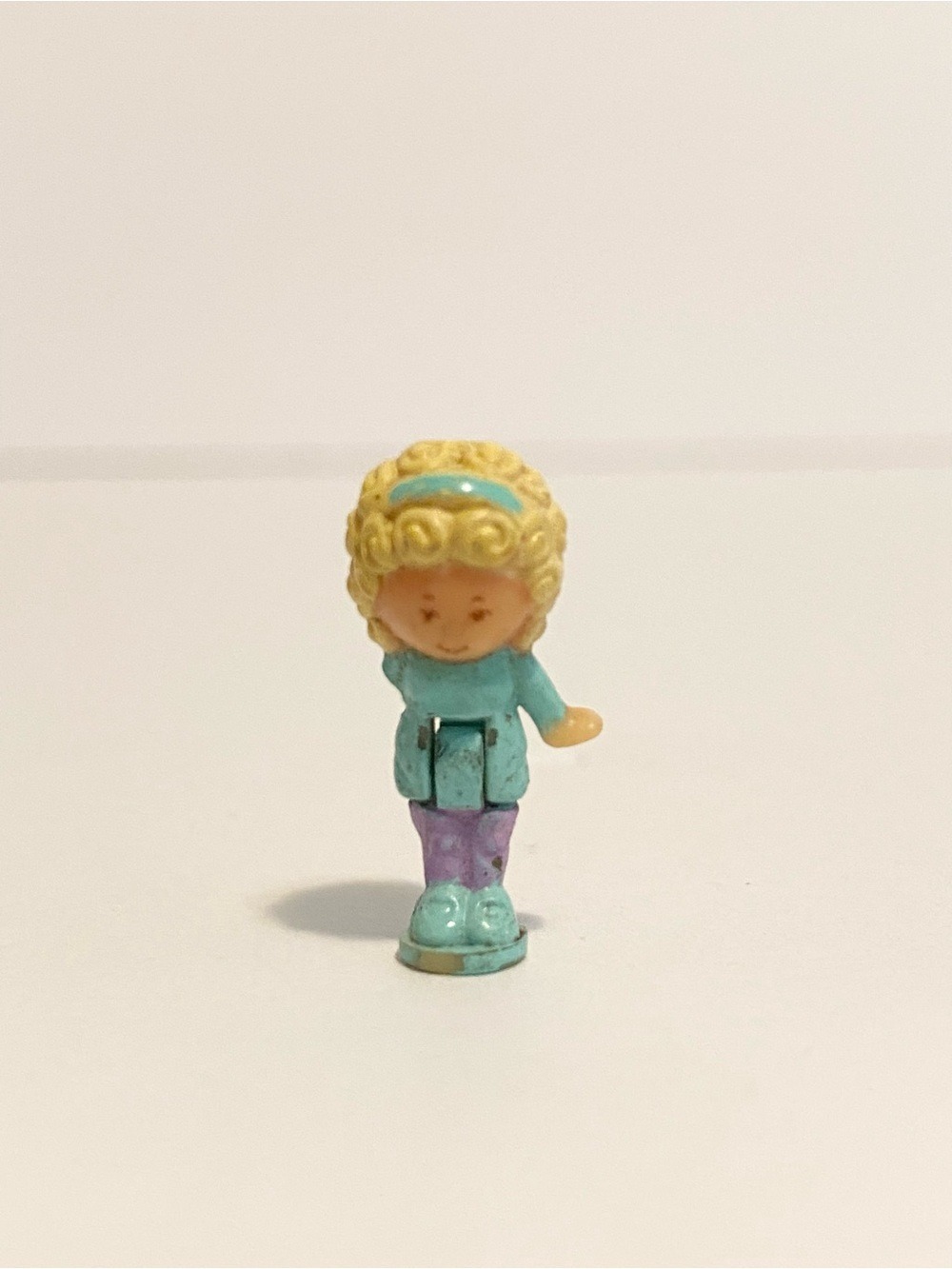 Vintage Polly Pocket Teeter Totter Pals Dress Figure Bluebird 1993 NO ARM READ